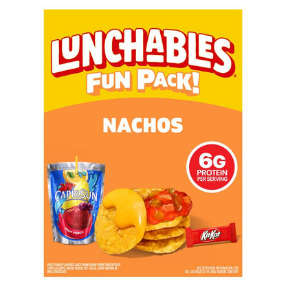 Lunchables Nachos with Cheese Dip & Salsa - 10.7oz