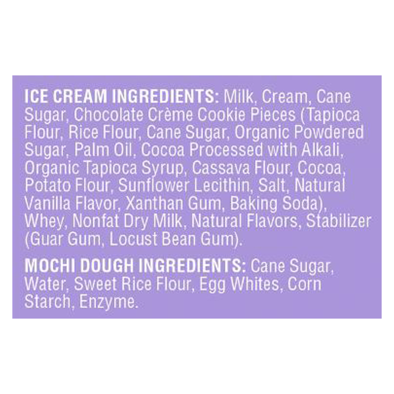 My/Mochi Cookies & Cream Ice Cream 6ct