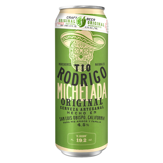 Tio Rodrigo Michelada Original Single 19.2oz Can