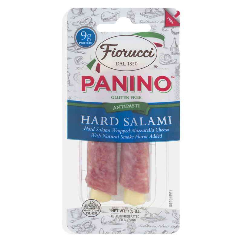 Fiorucci Panino Hard Salami and Mozzarella Snack Pack - 2ct/1.5oz