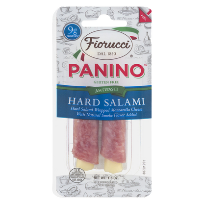 Fiorucci Panino Hard Salami and Mozzarella Snack Pack - 2ct/1.5oz
