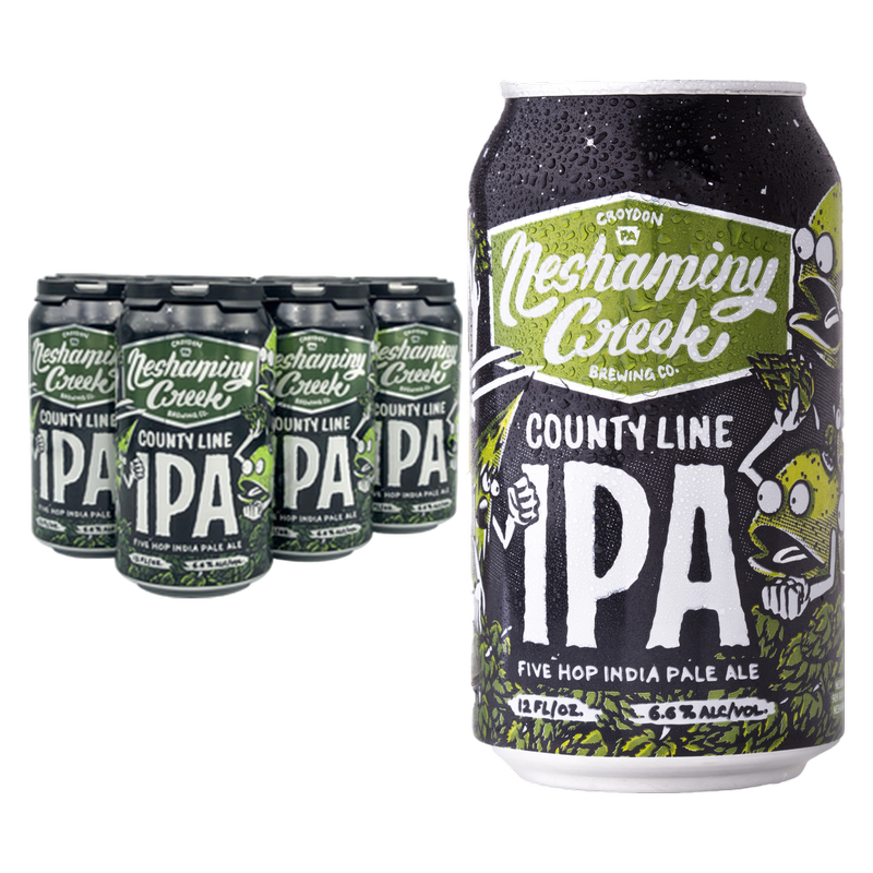 Neshaminy Creek County Line IPA 6pk 12oz Can 6.6% ABV