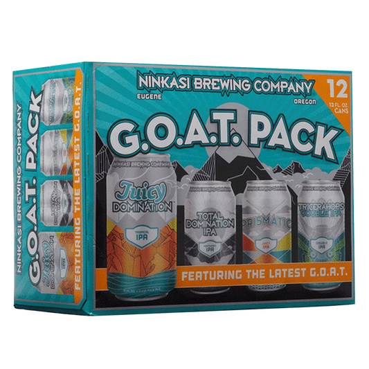 Ninkasi Brewing G.O.A.T Pack Variety 12pk 12oz Can 5.9-8.0% ABV