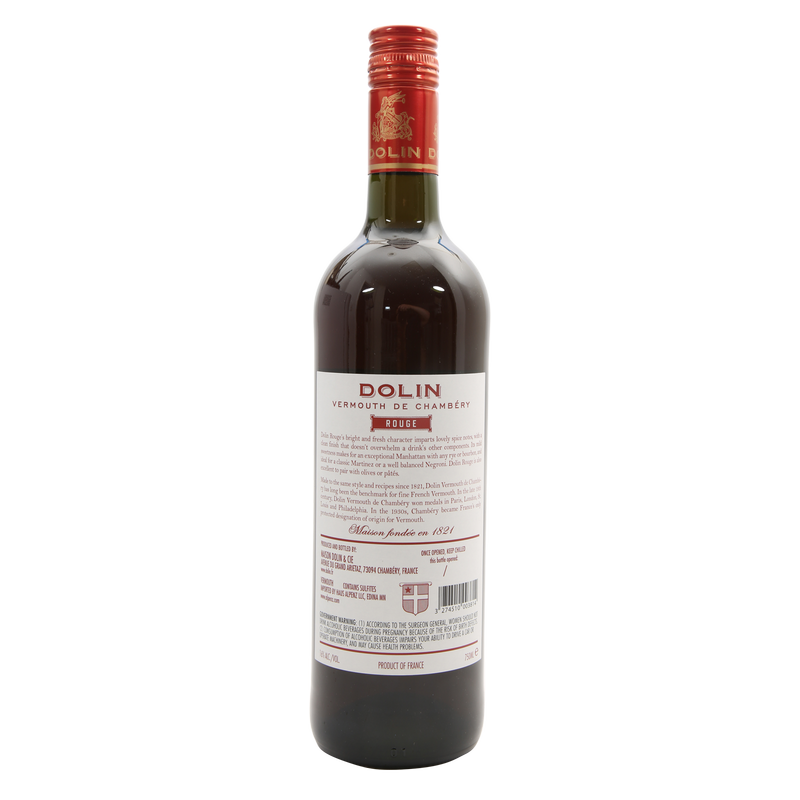 Dolin Vermouth de Chambery Rouge 750ml