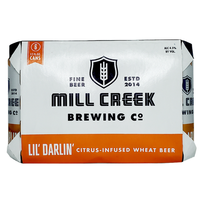 Mill Creek Lil Darlin Wheat Ale 6pk 12oz Can