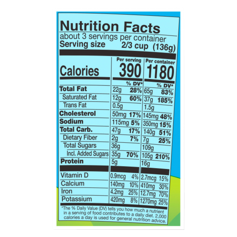 Ben & Jerry's Topped Chocolate Caramel Cookie Dough Ice Cream 15.2oz