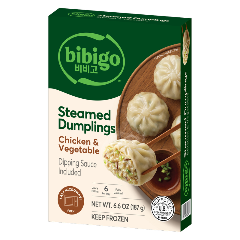 Bibigo Steamed Dumplings Chicken and Vegetable