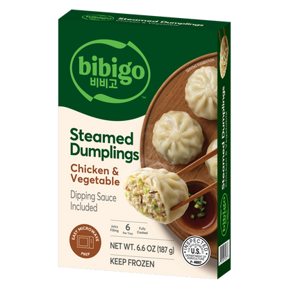 Bibigo Steamed Dumplings Chicken and Vegetable