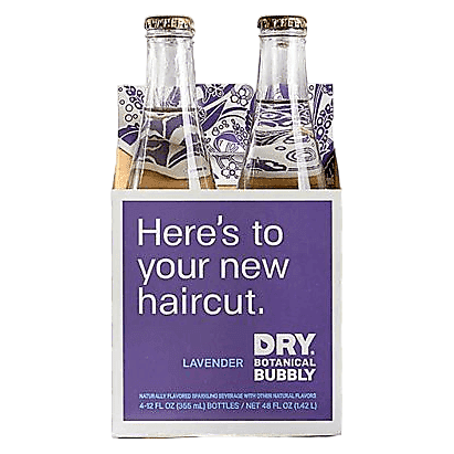 Dry Botanical Bubbly Lavender 4pk 12oz Can