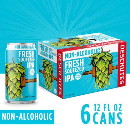 Deschutes Fresh Squeezed Non-Alcoholic IPA 6pk 12oz Cans
