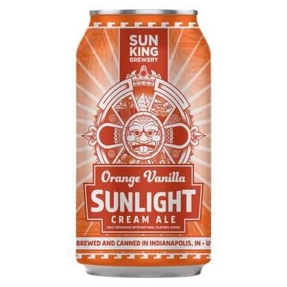 Sun King Orange Vanilla Sunlight Cream Ale 6pk 12oz Can 5.2% ABV