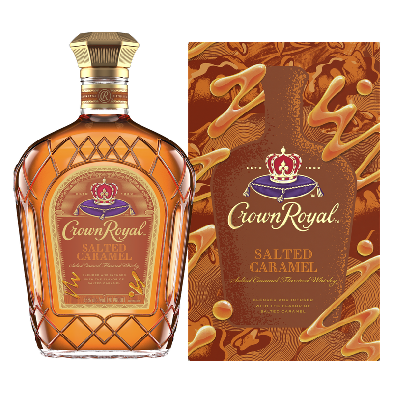 Crown Royal Salted Caramel Canadian Whisky 750ml (70 Proof)
