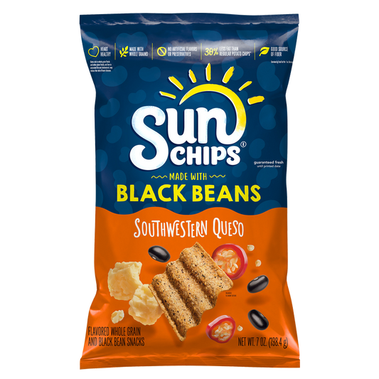 SunChips Black Bean Southwestern Queso 7oz