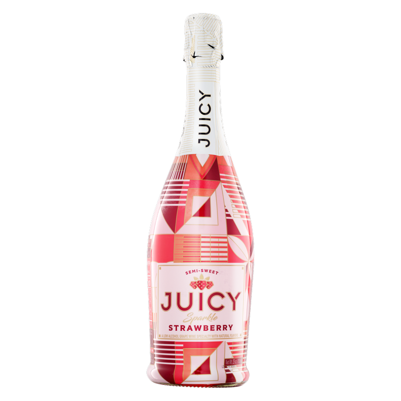 Juicy Sparkle Strawberry Sparkling 750ml