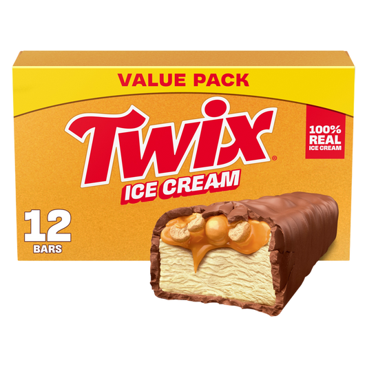 TWIX Ice Cream Bars 12 ct