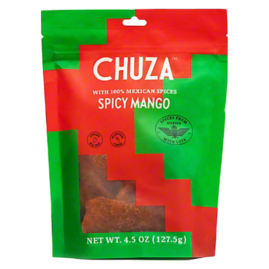 Chuza Dried Mango with Chili-Seasoning, 4.5 oz