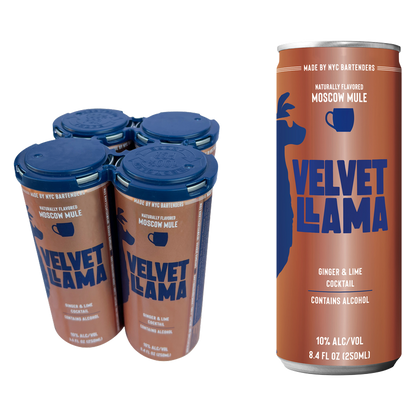 Velvet Llama Moscow Mule 4pk 8.4oz (20 Proof)