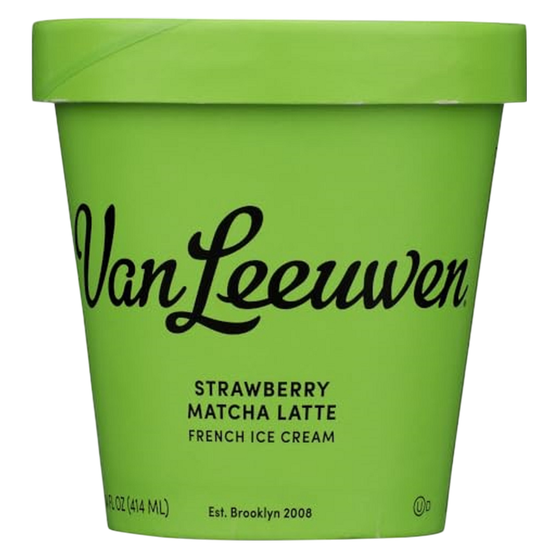 Van Leeuwen Strawberry Matcha Latte Pint 14oz
