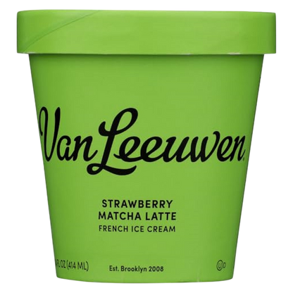 Van Leeuwen Strawberry Matcha Latte Pint 14oz
