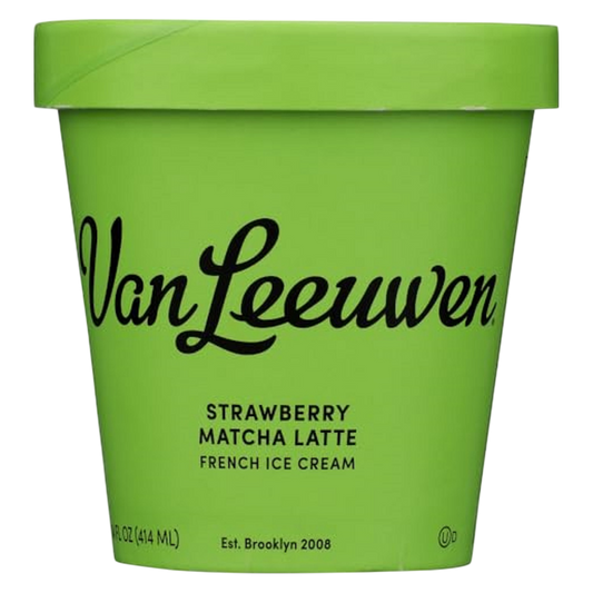 Van Leeuwen Strawberry Matcha Latte Pint 14oz