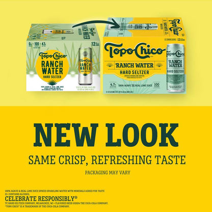 Topo Chico Ranch Water Hard Seltzer 12pk 12oz Cans 4.7% ABV