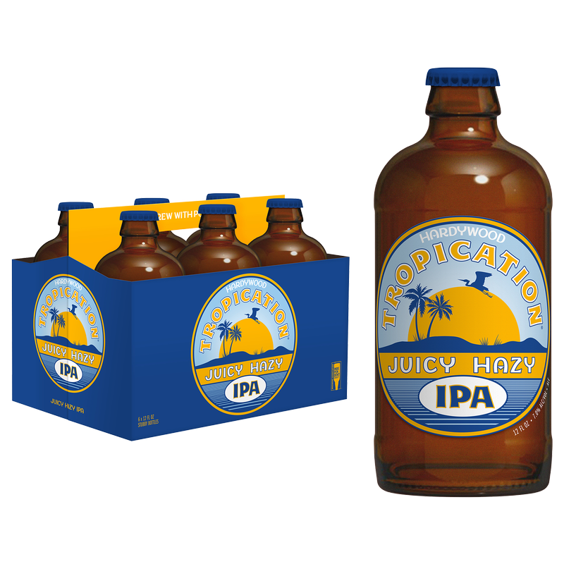 Hardywood Tropication Hazy IPA 6pk 12oz Btl 7.0% ABV