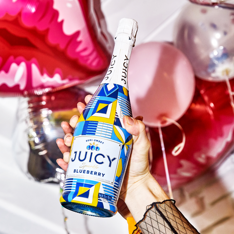 Juicy Sparkle Blueberry Sparkling White Wine 750 ml