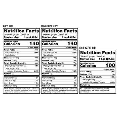 Nabisco Cookies & Candy Variety Pack, 30 Ct