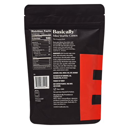 Basically Premium S'mores Mini Waffle Cones