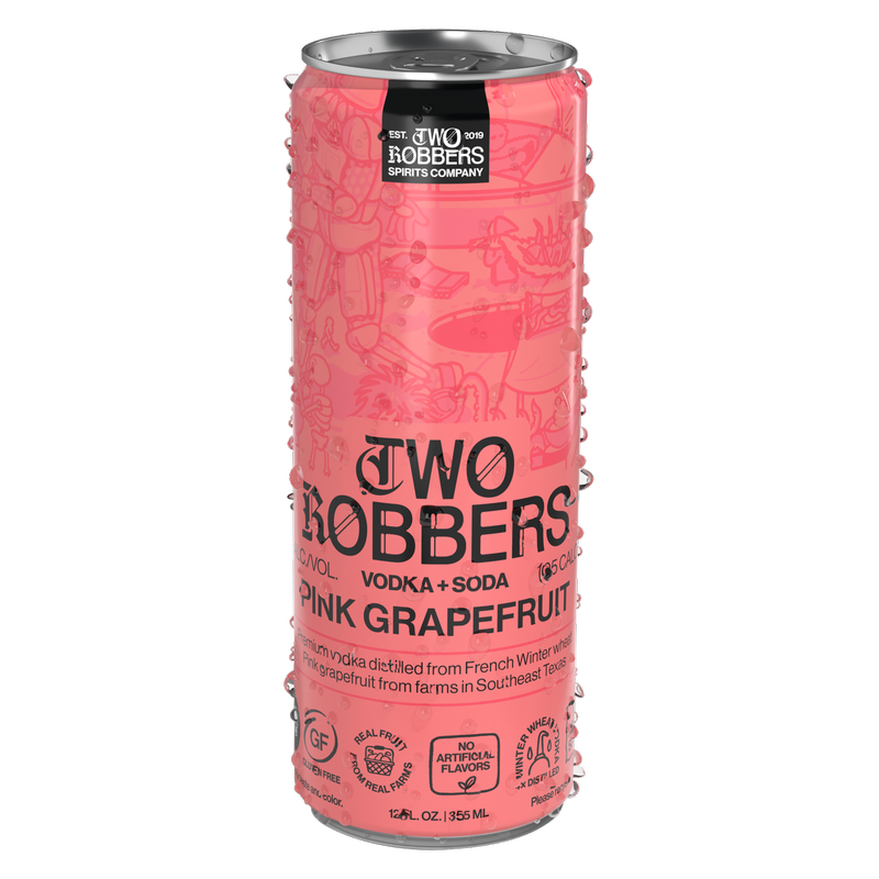 Two Robbers Vodka Soda Variety 8pk 12oz Cans