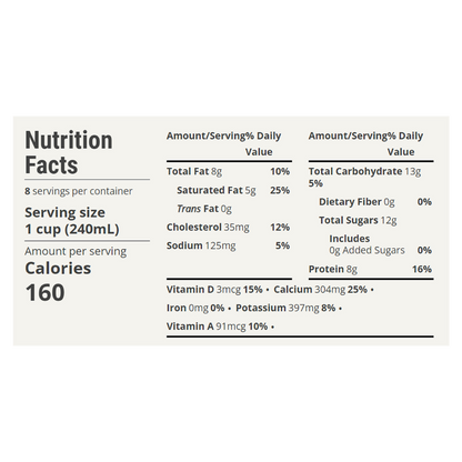 Darigold Whole Vitamin D Milk - 1/2 gallon