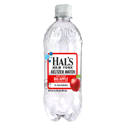 Hal's Big Apple Seltzer 20oz Btl
