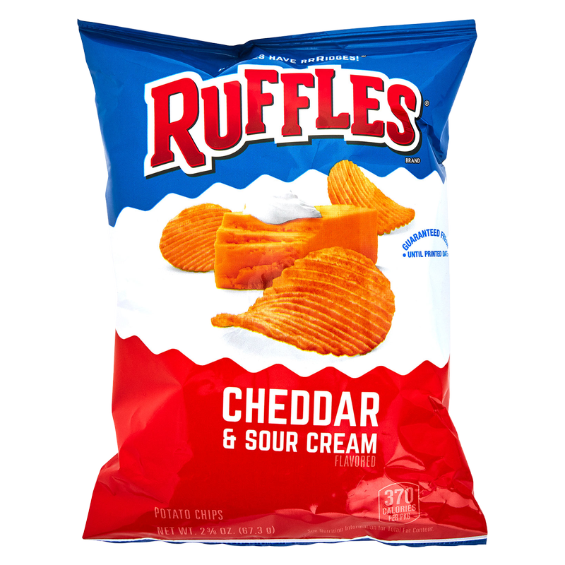 Ruffles Cheddar & Sour Cream Chips 2.37oz