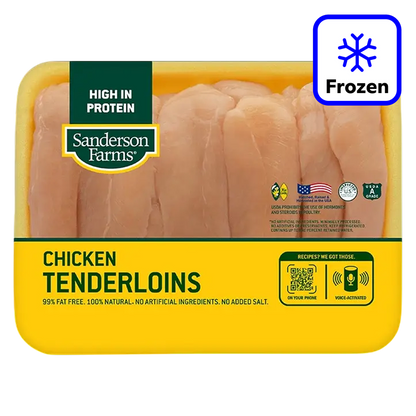 Sanderson Frozen Chicken Breast Tenders - 1lb