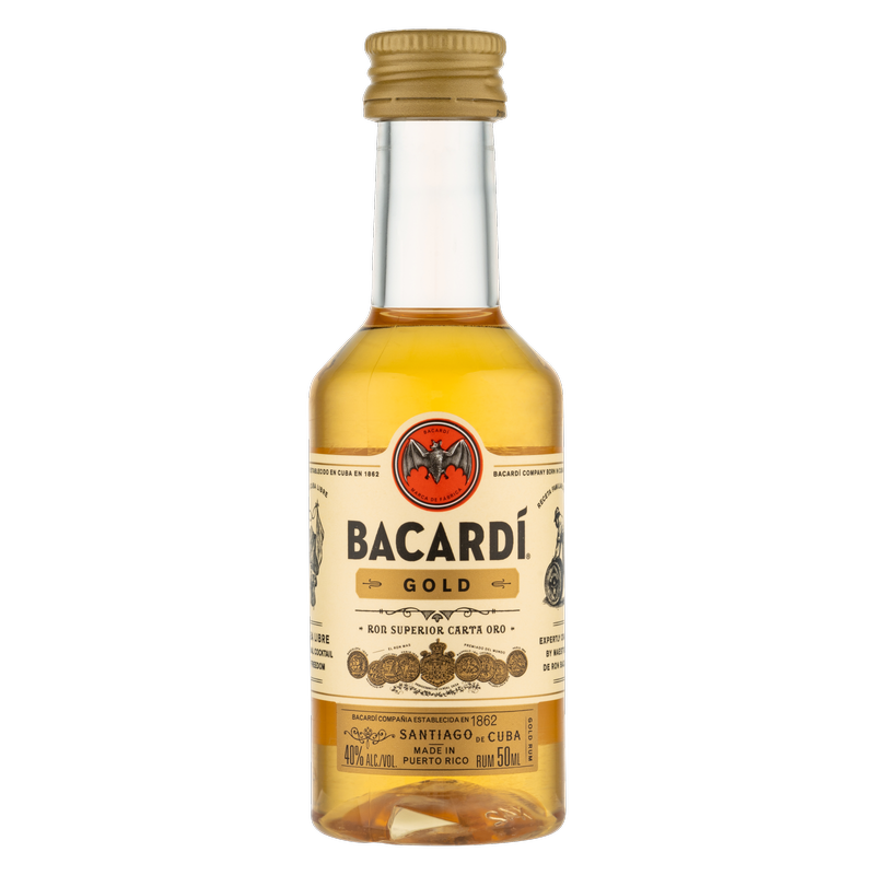Bacardi Gold Rum 50ml