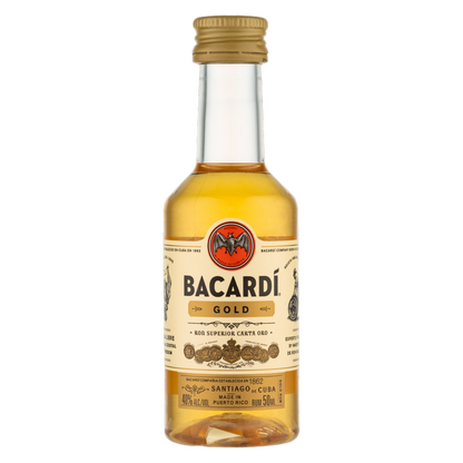 Bacardi Gold Rum 50ml