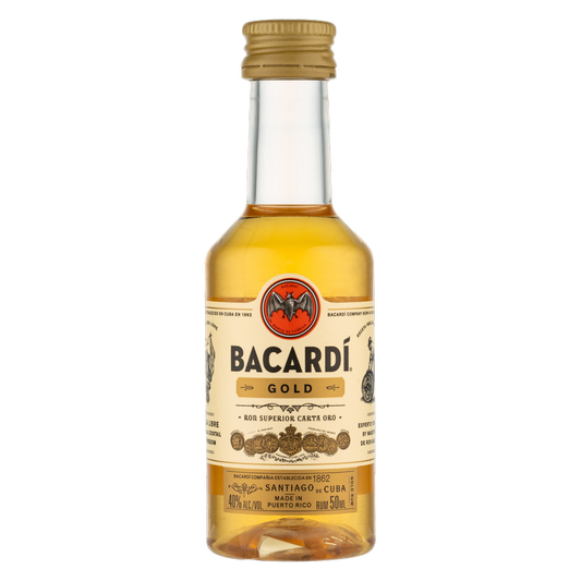 Bacardi Gold Rum 50ml