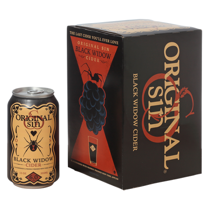 Original Sin Black Widow Cider 6pk 12oz Can