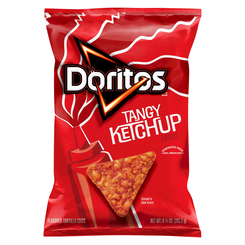 Doritos Tortilla Chips Tangy Ketchup 9.25oz
