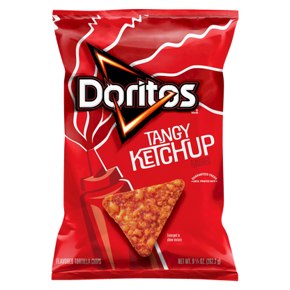Doritos Tortilla Chips Tangy Ketchup 9.25oz