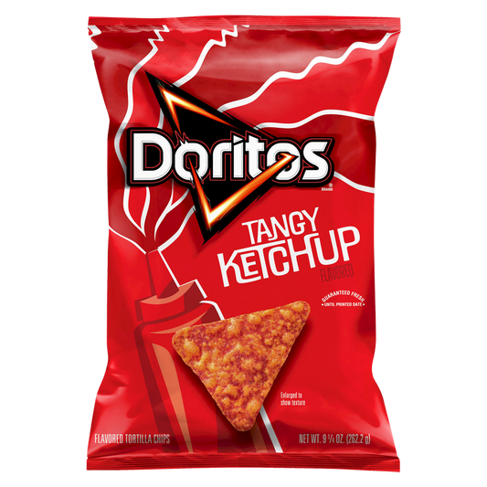 Doritos Tortilla Chips Tangy Ketchup 9.25oz
