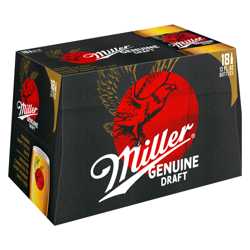 Miller Genuine Draft 18pk 12oz Btl