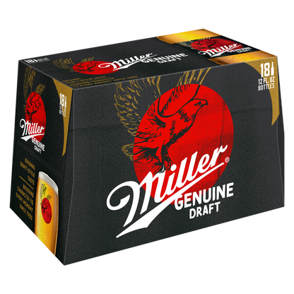 Miller Genuine Draft 18pk 12oz Btl