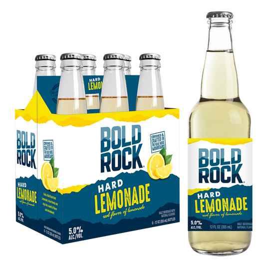 Bold Rock Hard Lemonade 6pk 12oz Btl 5.0% ABV