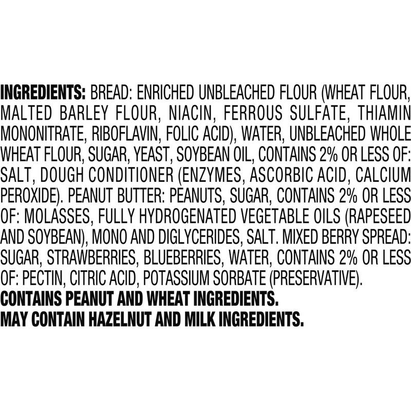 Smucker's Uncrustables Peanut Butter & Berry 4 Pack