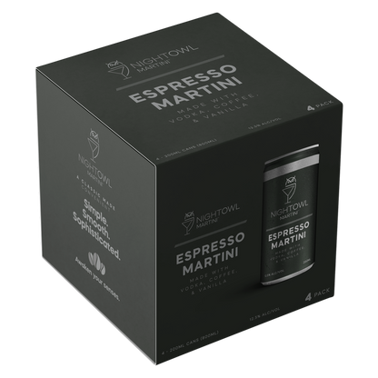 NightOwl Vodka Espresso Martini 4pk