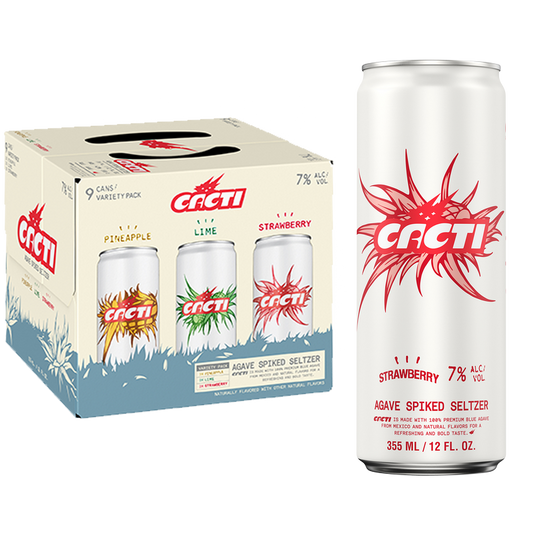 Cacti Seltzer Variety 9pk 12oz Can 7.0% ABV