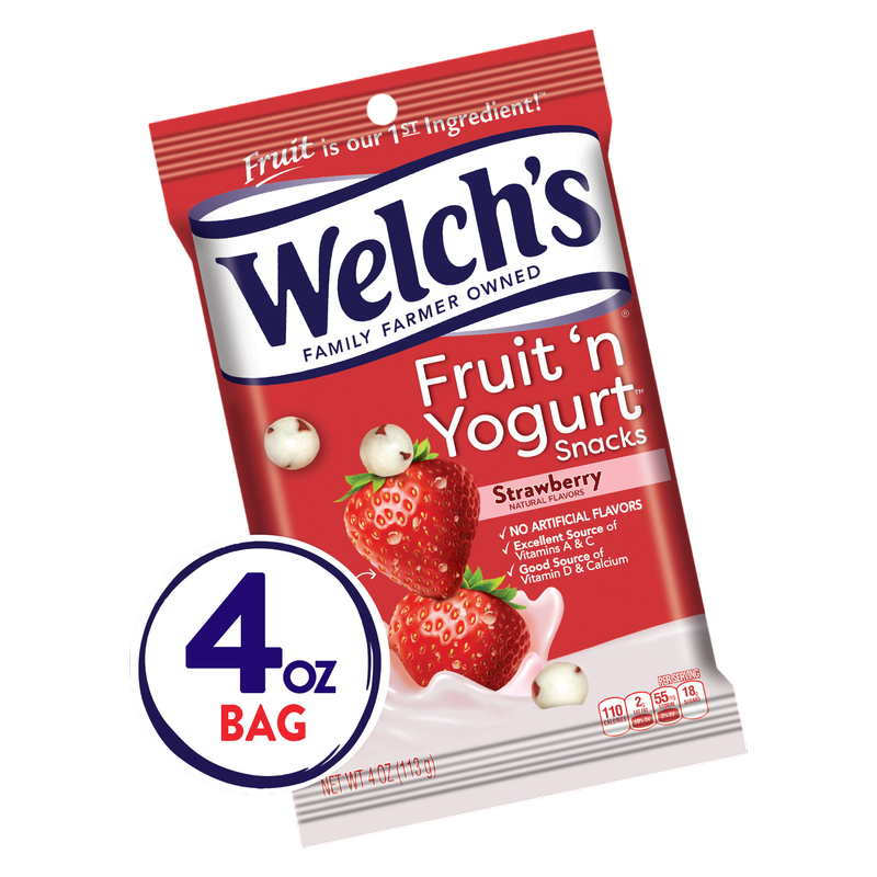 Welch's Fruit 'n Yogurt Strawberry, 4oz
