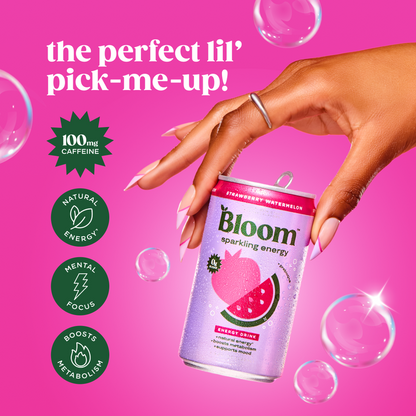 Bloom Sparkling Energy Mini Variety 7.5oz 12pk