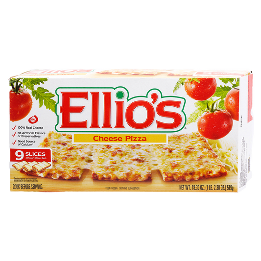 Ellio's Cheese Pizza 9ct